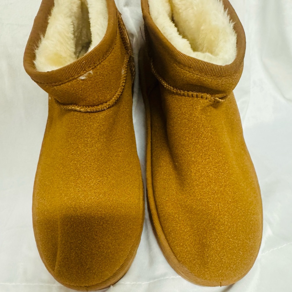 Cozy Tan Ankle Boots